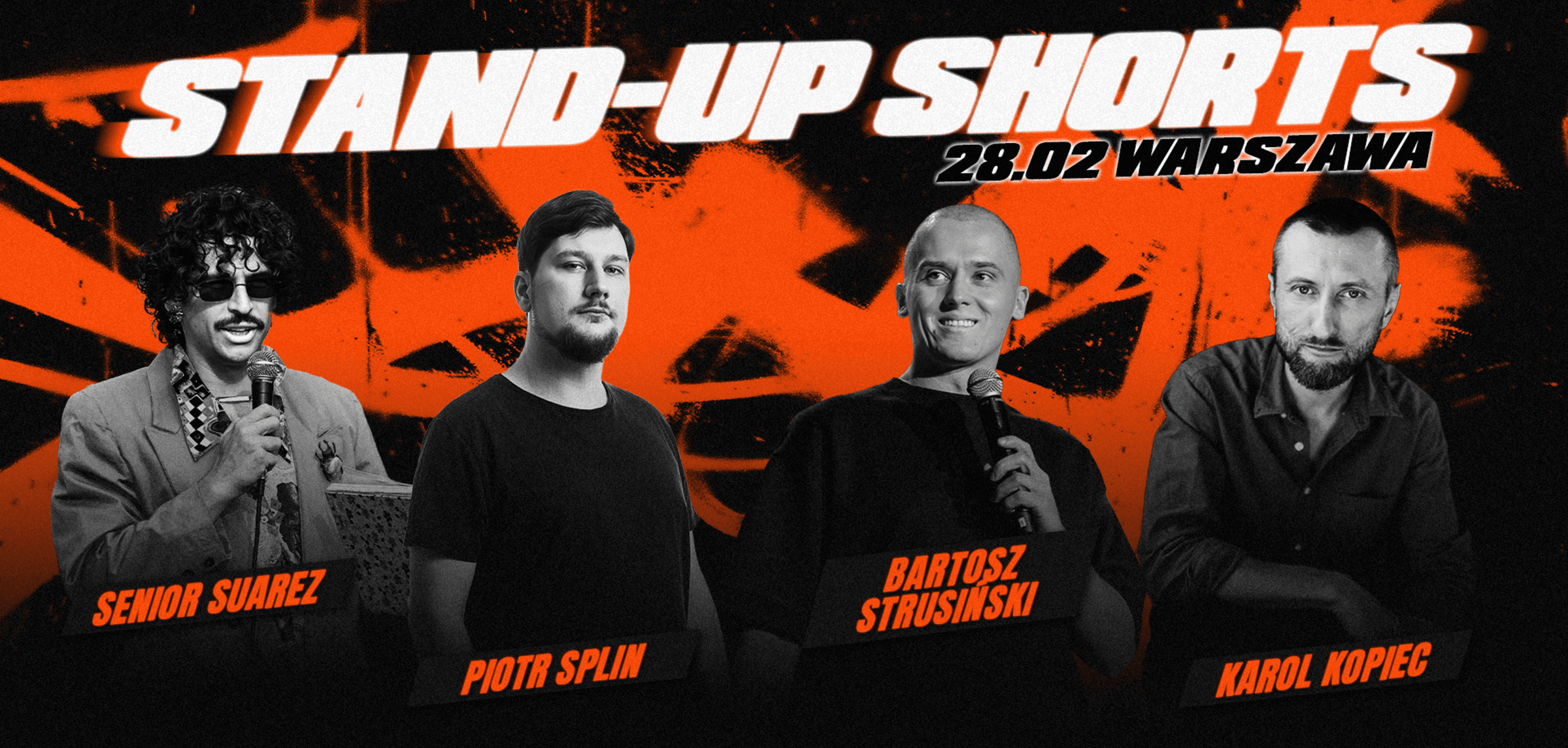 Stand-up Shorts: Strusiński, Splin, Suarez, Kopiec