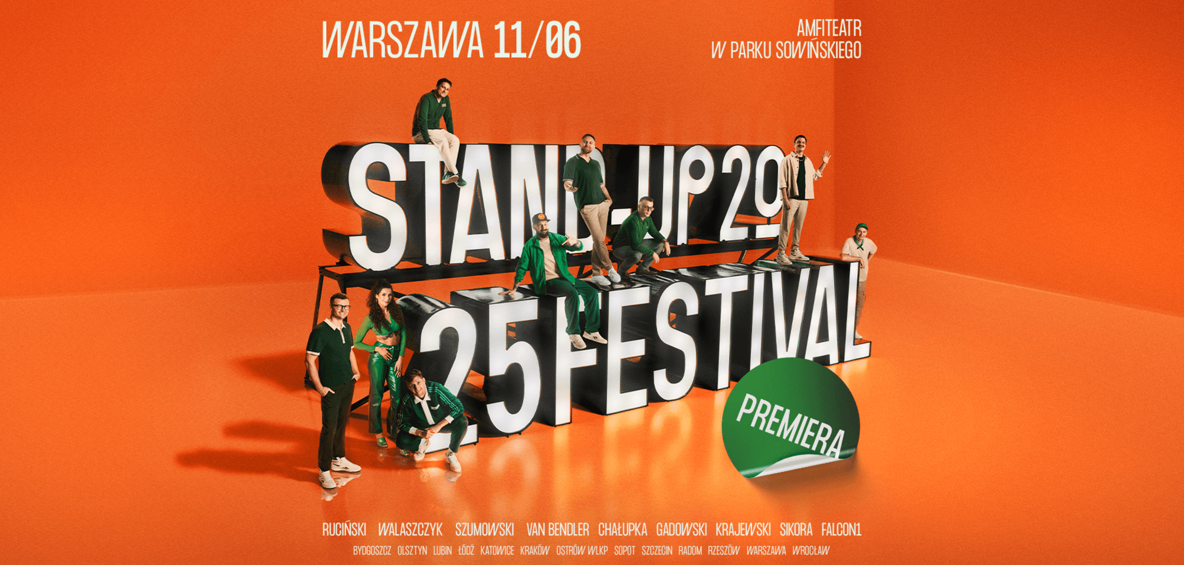 Warsaw Stand-up Festival™ 2025 PREMIERA